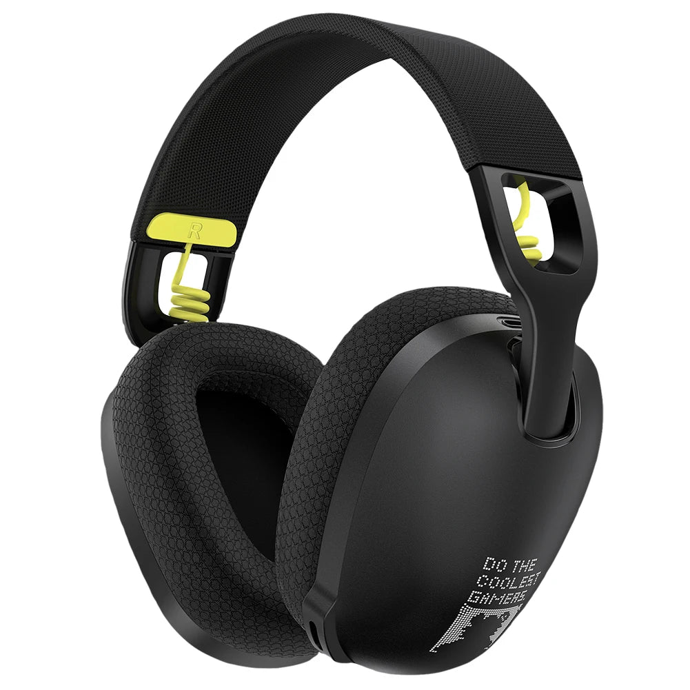 Wireless Gaming Headset 2.4GHz/BT 5.3/Wired Over Ear Headphones with Noise Canceling Microphone for PS4 PC Laptop