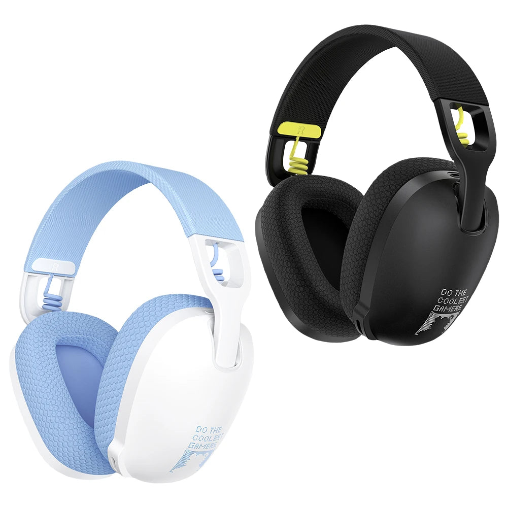 Wireless Gaming Headset 2.4GHz/BT 5.3/Wired Over Ear Headphones with Noise Canceling Microphone for PS4 PC Laptop