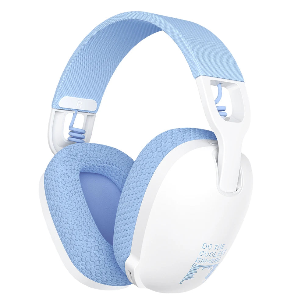 Wireless Gaming Headset 2.4GHz/BT 5.3/Wired Over Ear Headphones with Noise Canceling Microphone for PS4 PC Laptop